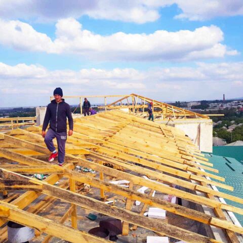 Строительство крыш